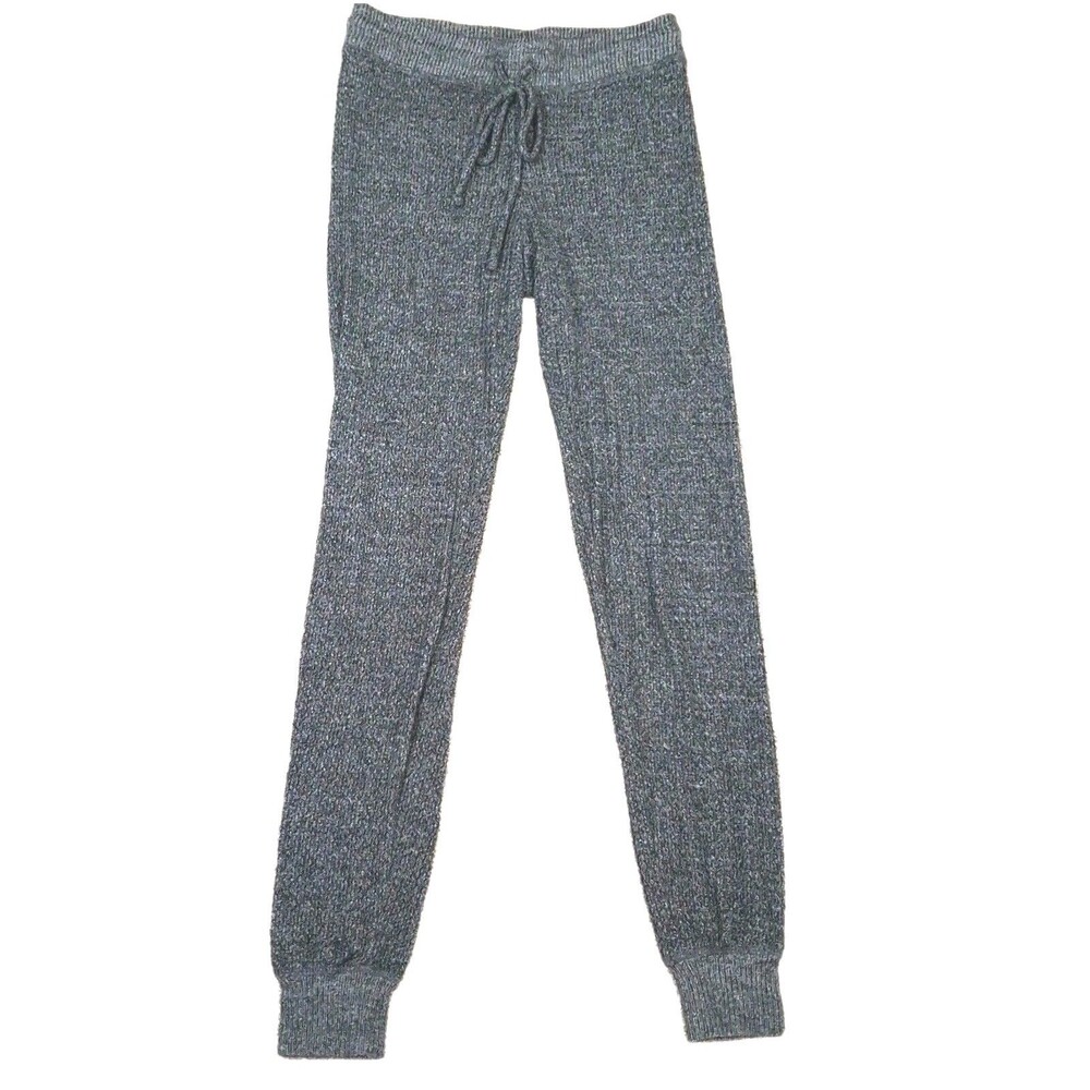 American Eagle Womens Joggers XS Gray Knit Ahh-Mazingly Soft Drawstring Pants